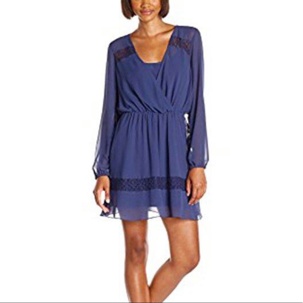 Long sleeve lacy BCBG Dress